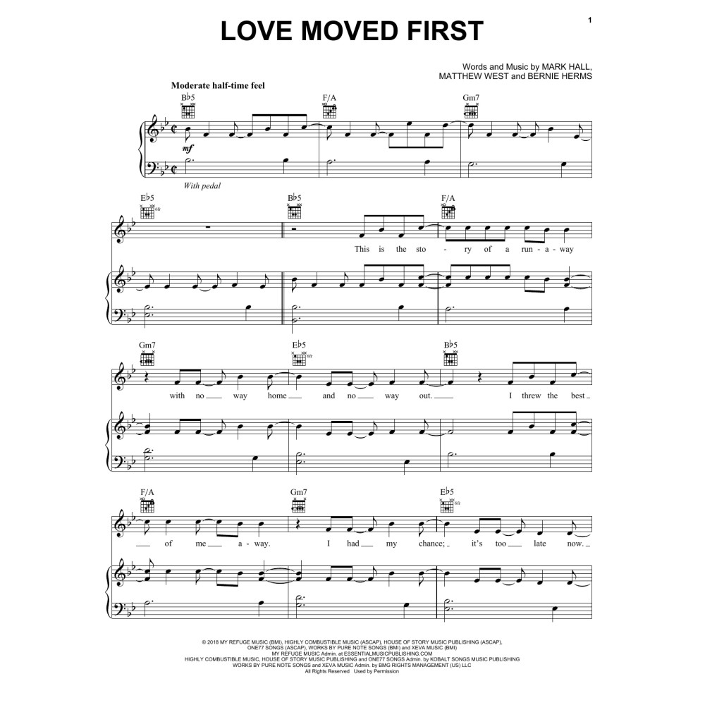 Love Moved First