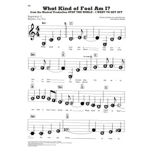 What Kind Of Fool Am I? (from Stop The World - I Want To Get Off)