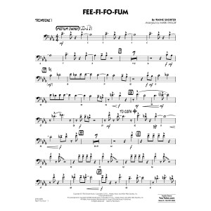 Fee-Fi-Fo-Fum (arr. Mark Taylor) - Trombone 1