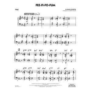 Fee-Fi-Fo-Fum (arr. Mark Taylor) - Piano