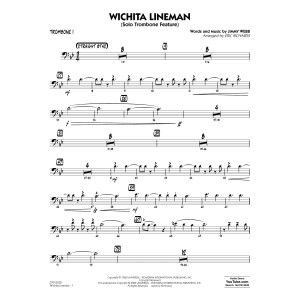 Wichita Lineman (arr. Eric Richards) - Trombone 1