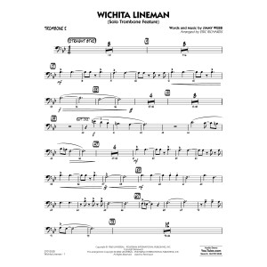 Wichita Lineman (arr. Eric Richards) - Trombone 2