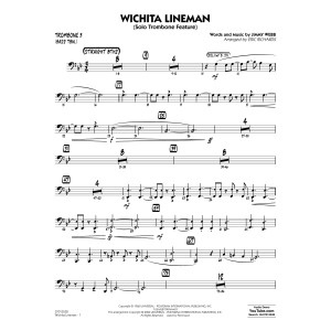 Wichita Lineman (arr. Eric Richards) - Trombone 3