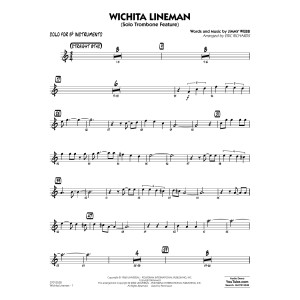 Wichita Lineman (arr. Eric Richards) - Solo for Bb Instruments