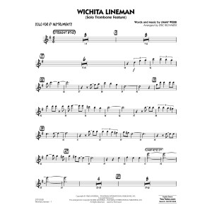Wichita Lineman (arr. Eric Richards) - Solo for Eb Instruments