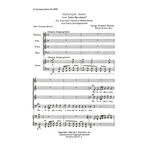 Hallelujah, Amen (from Judas Maccabaeus)