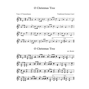 O Christmas Tree (arr. Patrick Roulet)