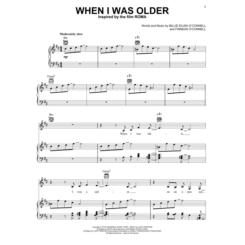 WHEN I WAS OLDER (Music Inspired by Roma)