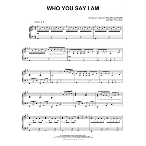 Who You Say I Am