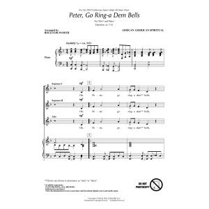 Peter Go Ring-A Dem Bells (arr. Rollo Dilworth)