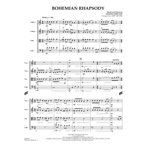 Bohemian Rhapsody (arr. Larry Moore) - Conductor Score (Full Score)
