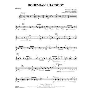 Bohemian Rhapsody (arr. Larry Moore) - Violin 1