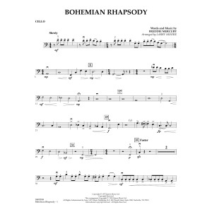 Bohemian Rhapsody (arr. Larry Moore) - Cello