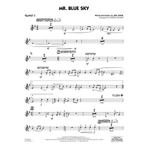 Mr. Blue Sky (arr. Roger Holmes) - Trumpet 3