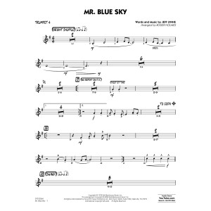 Mr. Blue Sky (arr. Roger Holmes) - Trumpet 4