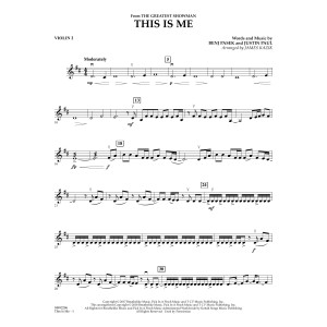 This Is Me (from The Greatest Showman) (arr. James Kazik)- Cello - Violin 2