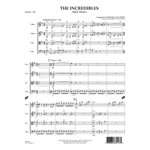 The Incredibles (Main Theme) (arr. Robert Longfield) - Conductor Score (Full Score)