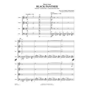 Black Panther (arr. Robert Longfield) - Conductor Score (Full Score)
