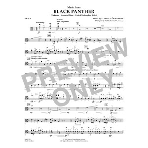 Black Panther (arr. Robert Longfield) - Viola