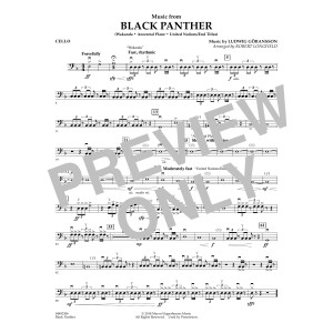 Black Panther (arr. Robert Longfield) - Cello