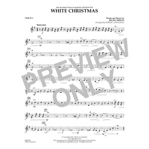White Christmas (arr. Robert Longfield) - Violin 2