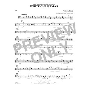 White Christmas (arr. Robert Longfield) - Viola