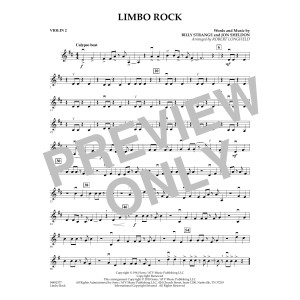 Limbo Rock (arr. Robert Longfield) - Violin 2