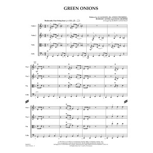 Green Onions (arr. Robert Longfield) - Conductor Score (Full Score)