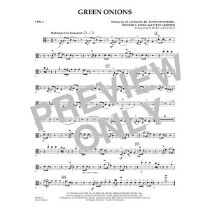 Green Onions (arr. Robert Longfield) - Viola