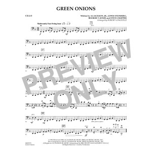 Green Onions (arr. Robert Longfield) - Cello