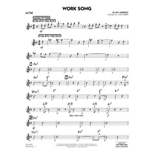 Work Song (arr. John Berry) - Guitar