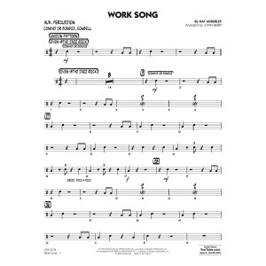 Work Song (arr. John Berry) - Aux Percussion