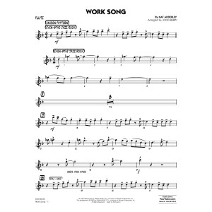 Work Song (arr. John Berry) - Flute