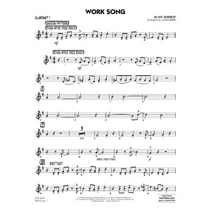 Work Song (arr. John Berry) - Bb Clarinet 1