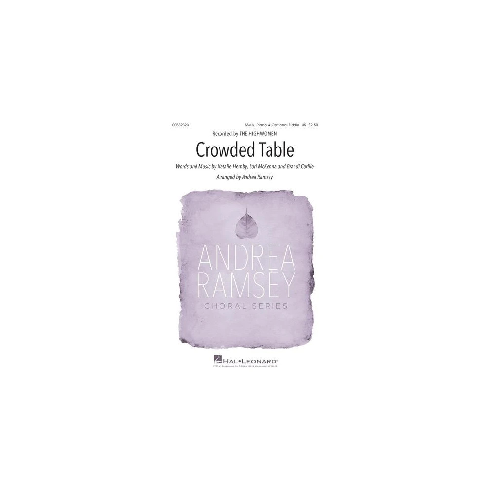 Crowded Table (arr. Andrea Ramsey)