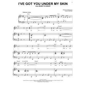 I've Got You Under My Skin [Jazz version] (from Born To Dance) (arr. Brent Edstrom)