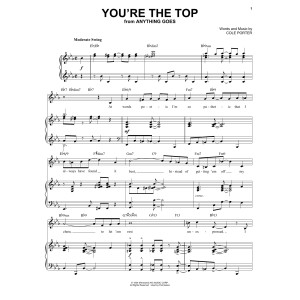 You're The Top [Jazz version] (from Anything Goes) (arr. Brent Edstrom)