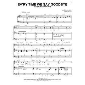 Ev'ry Time We Say Goodbye [Jazz version] (from Seven Lively Arts) (arr. Brent Edstrom)