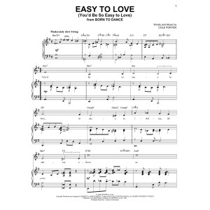 Easy To Love (You'd Be So Easy To Love) [Jazz version] (from Born To Dance) (arr. Brent Edstrom)
