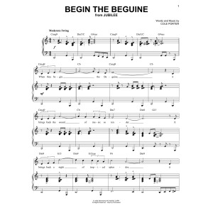 Begin The Beguine [Jazz version] (from Jubilee) (arr. Brent Edstrom)