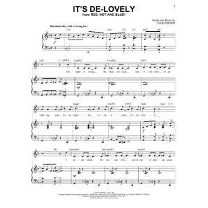 It's De-Lovely [Jazz version] (from Red, Hot And Blue!) (arr. Brent Edstrom)