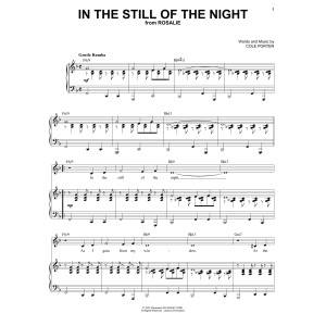 In The Still Of The Night [Jazz version] (from Rosalie) (arr. Brent Edstrom)