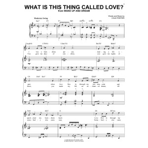 What Is This Thing Called Love? [Jazz version] (from Wake Up And Dream) (arr. Brent Edstrom)