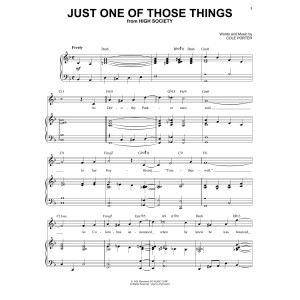 Just One Of Those Things [Jazz version] (from High Society) (arr. Brent Edstrom)