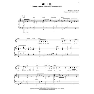 Alfie [Jazz version] (arr. Brent Edstrom)