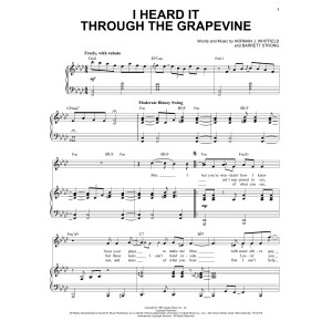 I Heard It Through The Grapevine [Jazz version] (arr. Brent Edstrom)