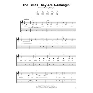 The Times They Are A-Changin'