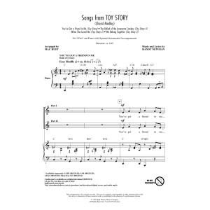 Songs from Toy Story (Choral Medley) (arr. Mac Huff)