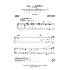 Songs from Toy Story (Choral Medley) (arr. Mac Huff)