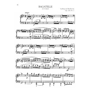 Bagatelle In G Minor, Op. 126, No. 2